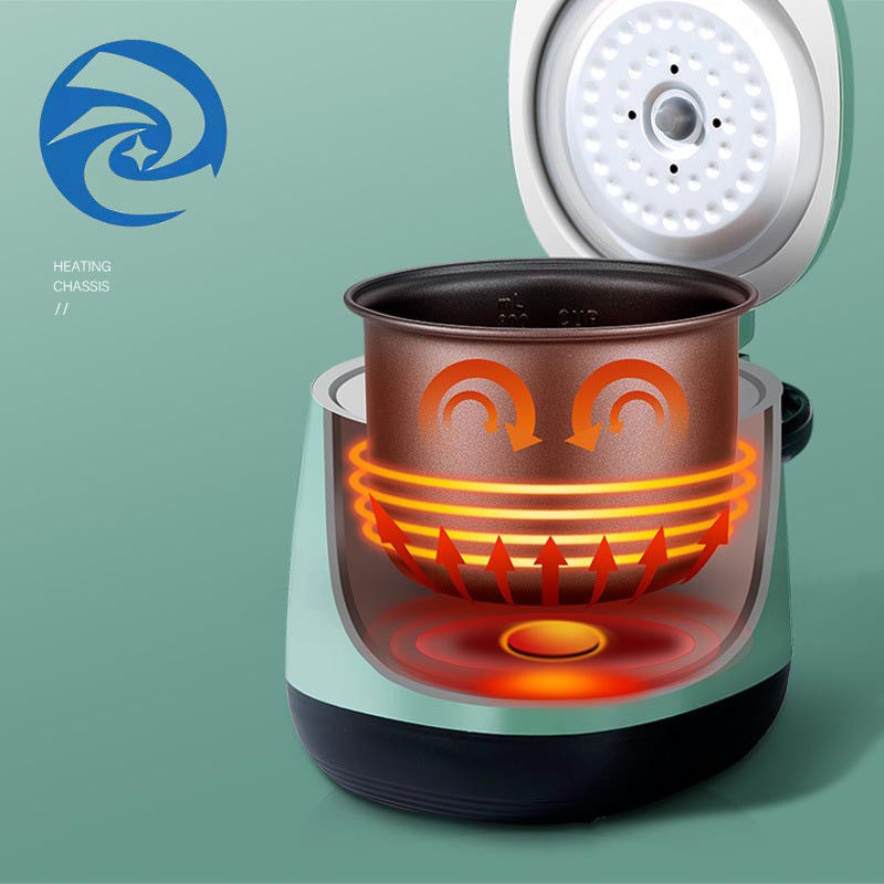 برنج 1.2 لیتری چند پز 1.3qt روکش فروتون تک نفره هوشمند
